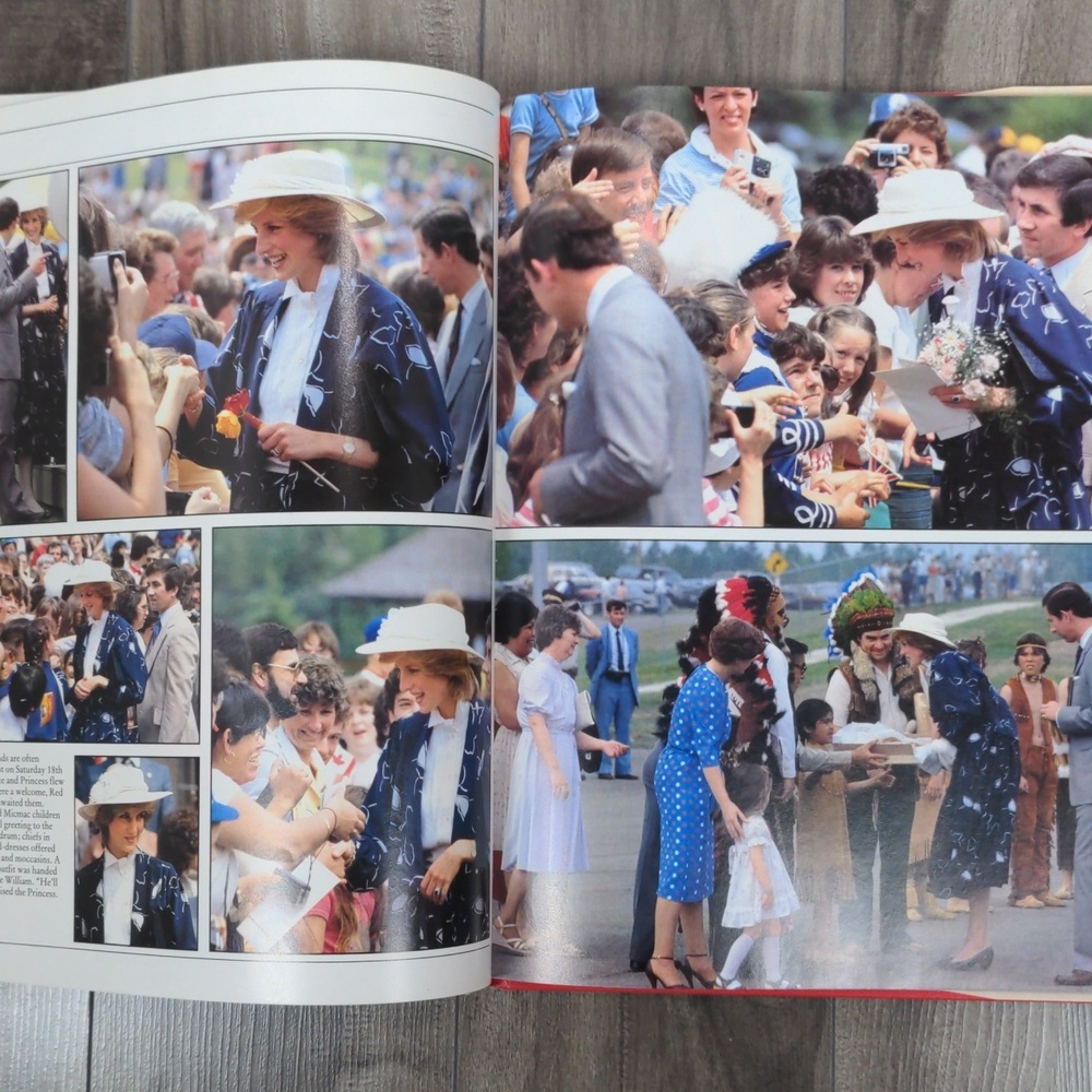 Charles and Diana Visit Canada Book - Picture 3 of 7